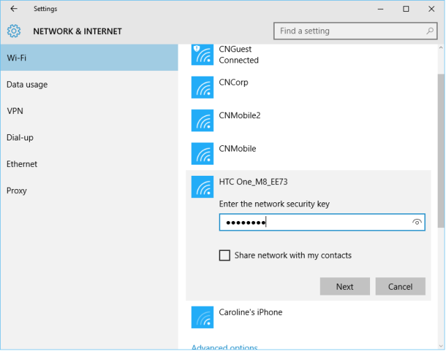 Connection Sharing Windows 7 Wifi